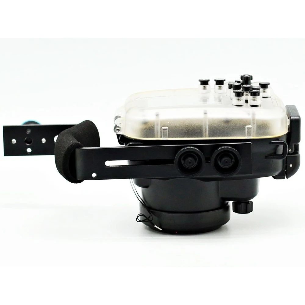 Чехол Meikon для подводной камеры Sony A6000 (16 50 мм) 40 м 130 футов + ручка дайвинга красный