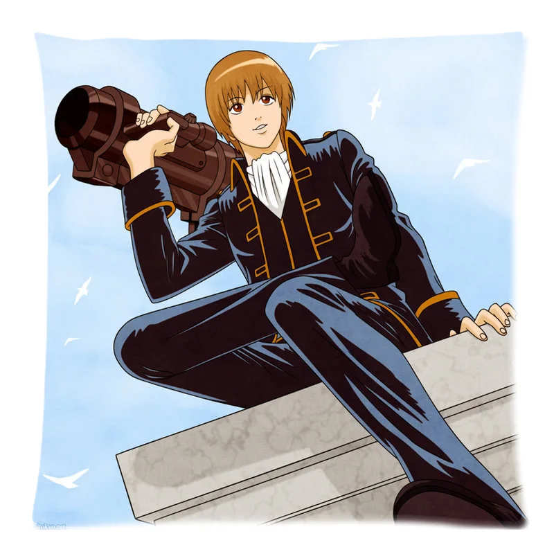 Чехол для подушки Gintama аниме Декор дома или автомобиля чехол подушек Новое