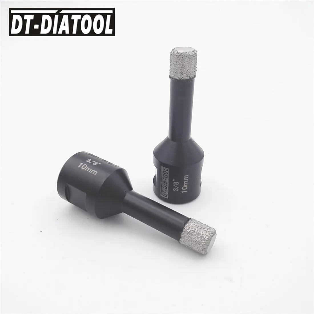 Алмазная коронка для сухого сверления с вакуумной пайкой 2 шт. 3/8 дюйма 10 мм резьба
