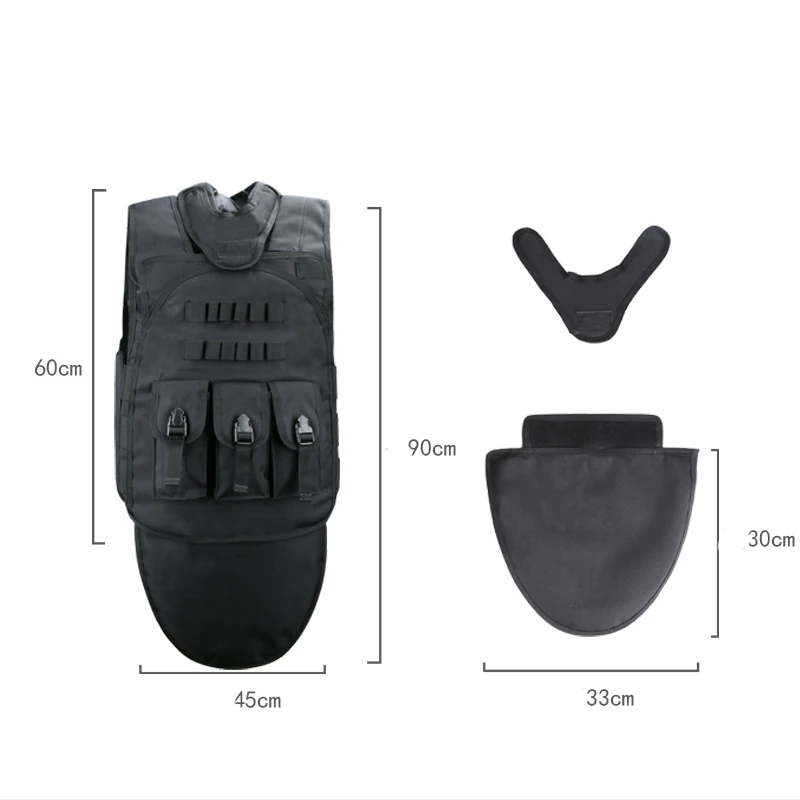 

High Quality Men Vest New Fashion Armor Outdoor Vests CS Military Tactical Black Waistcoat Chaleco Trabajo Hombre Casual Vests