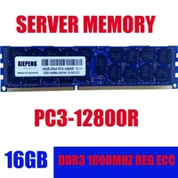 server memory 16gb 2rx4 pc3 12800r reg ecc ram 1 5v 240 pin 32gb 48gb ddr3 1600mhz rdimm for server workstation