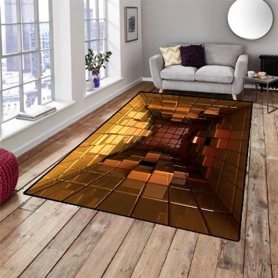

Коврик из микрофибры с 3d рисунком, для гостиной