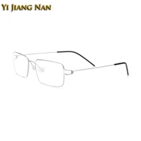titanium handmade korean glasses frames men screwless eyewear eyeglasses prescription optical women frame