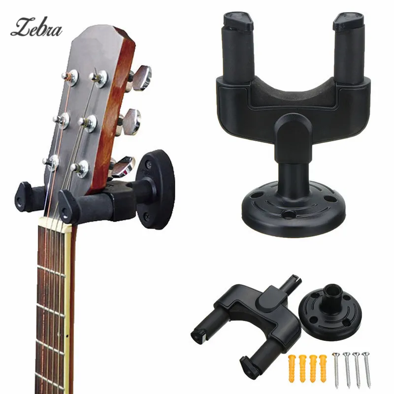 Zebra настенный крючок держатель для электрогитары бас подставка дисплея + винты