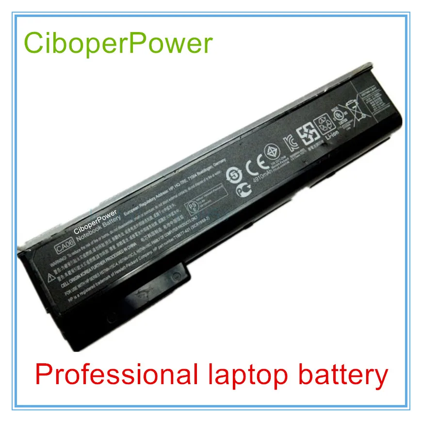 

Original laptop battery CA06 for 640 HSTNN-I15C-4 HSTNN-I15C-5 HSTNN-I16C HSTNN-LB4Y 718677-421(3ICR19-66-2)