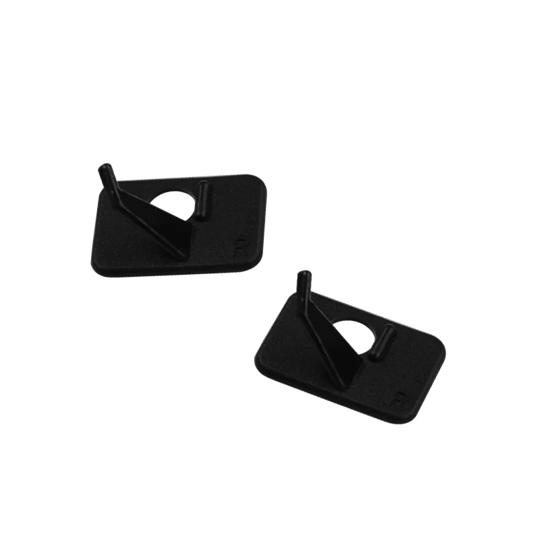 4 шт. Пластиковый черный практичный самоклеющийся задний охотничий лук для