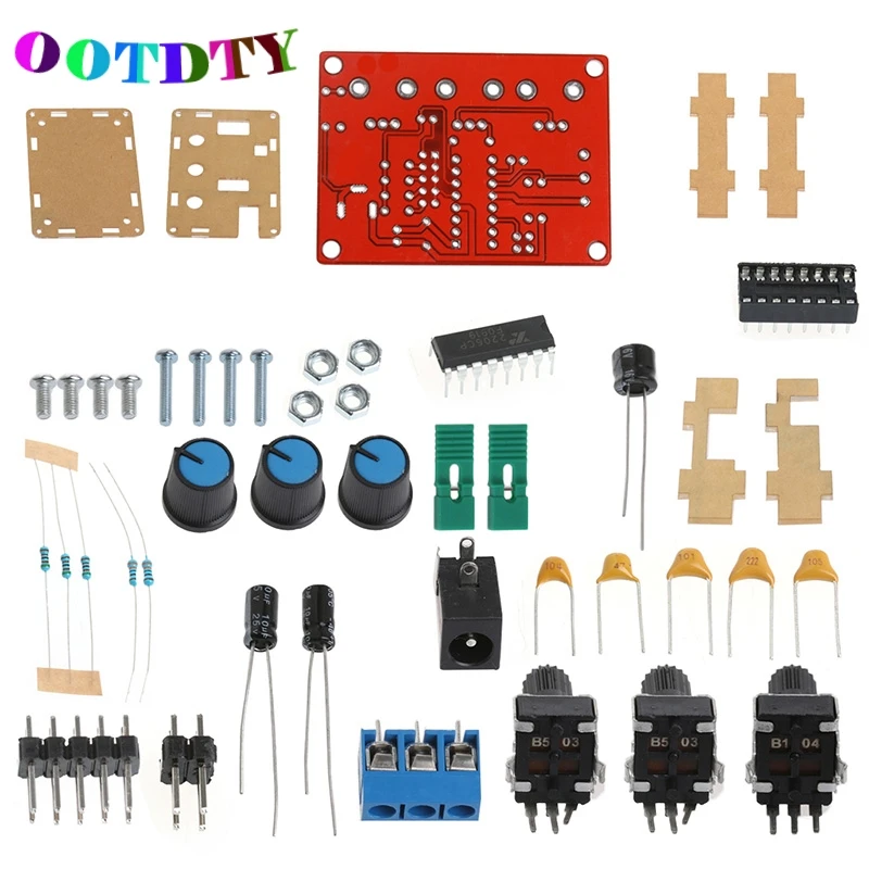 Генератор сигналов OOTDTY XR2206 комплект сделай сам синусоидальный треугольник