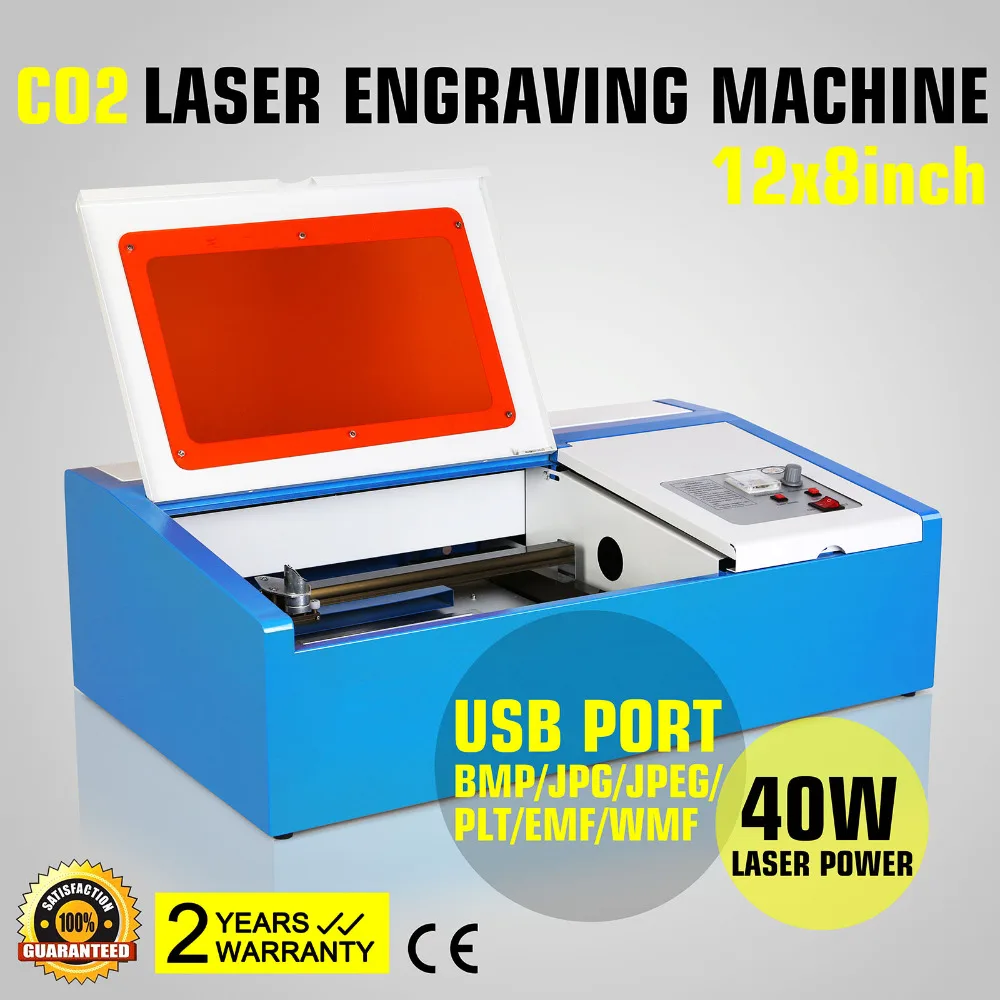 

40W CO2 USB Port Laser Engraver Cutter Engraving Cutting Machine