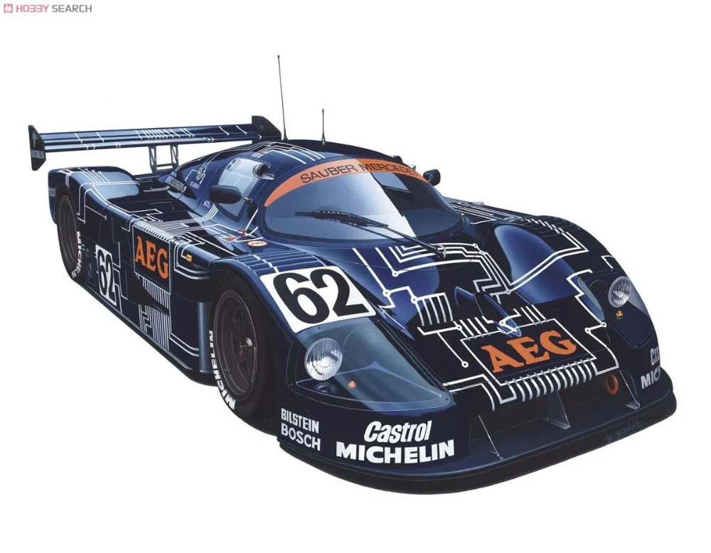 1/24 Hasegawa 20273 Sauber Mercedes C9 1988 модель хобби