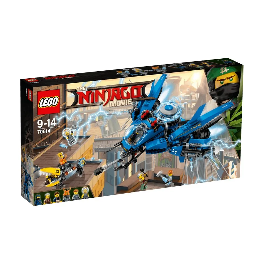 Конструктор LEGO NINJAGO Самолёт-молния Джея 70614-L | Игрушки и хобби