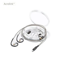 acrolink 1 2m high qulity pcocc diy earphone cable repair replacement with mmcx for iphone