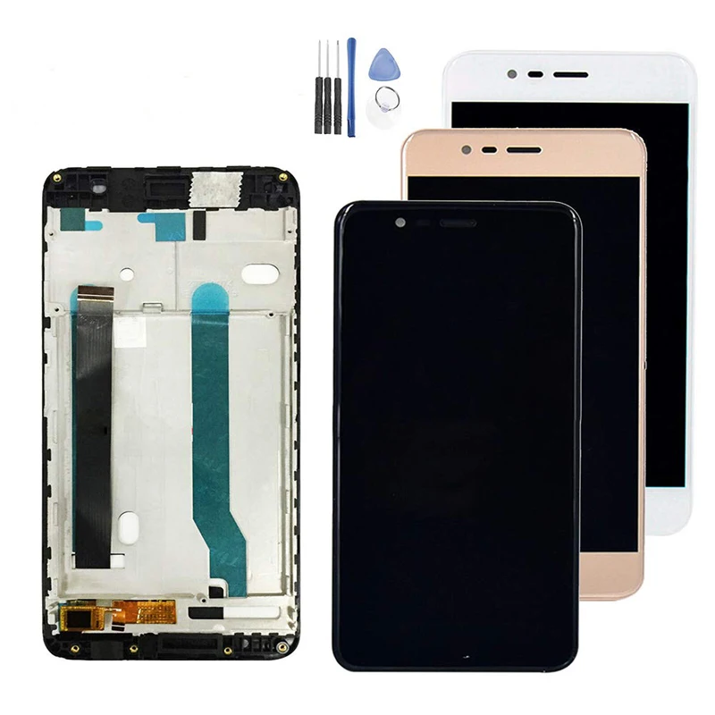 Для Asus ZenFone 3 Max ZC520TL X008D ЖК дисплей + кодирующий преобразователь сенсорного экрана