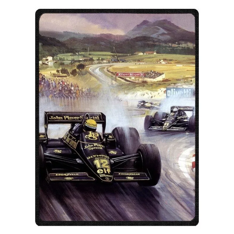 Ayrton Сенна да Силва пледы одеяла Индивидуальные одеяло Манта Коралловое