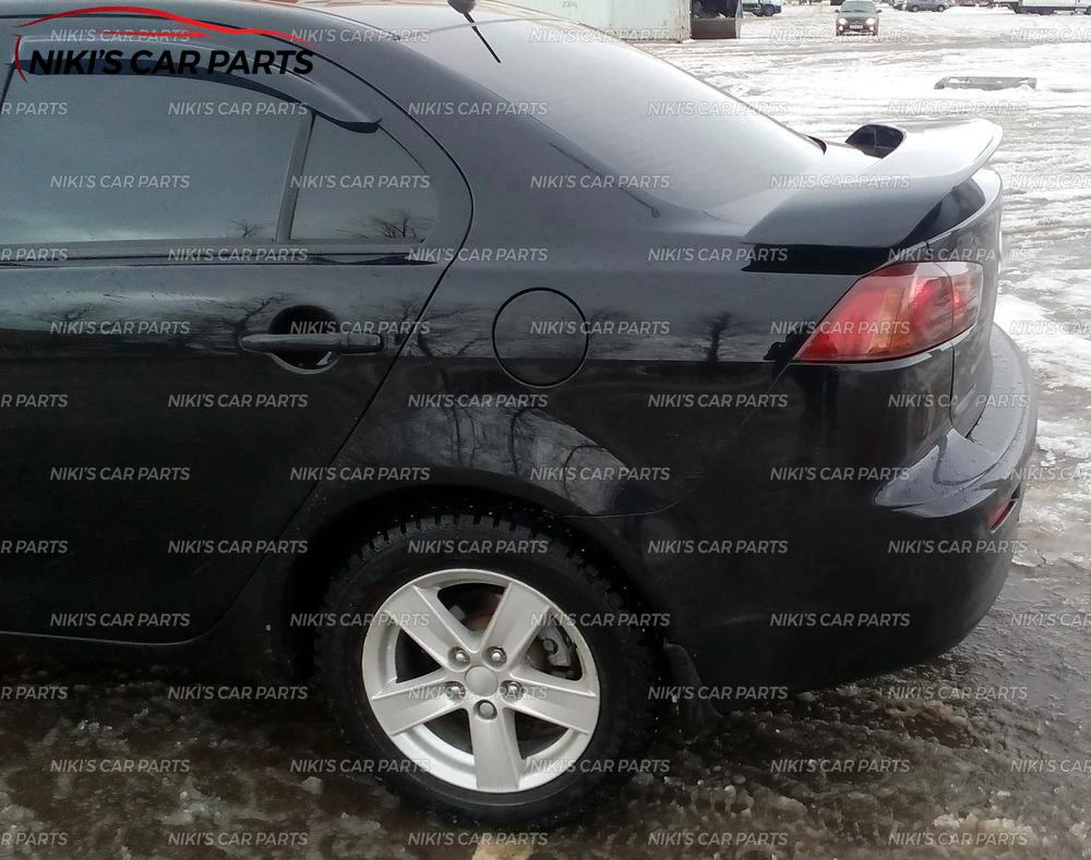 Спойлер для Mitsubishi Lancer X 2007-2015 новинка классический стиль АБС-пластик динамическое