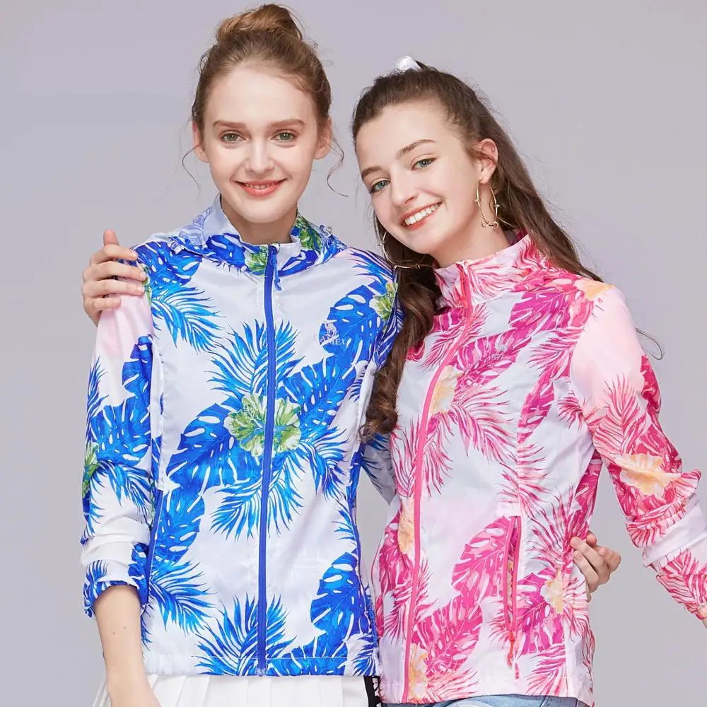 Женская быстросохнущая спортивная куртка CAMEL дышащая с защитой от ультрафиолета