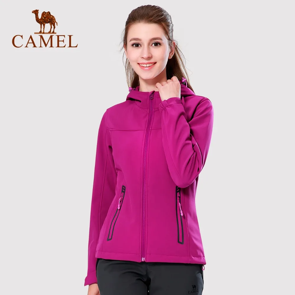 CAMEL Женские ветрозащитные зимние походные флисовые куртки женские спортивные кемпинговые теплые комфортные куртки горные пальто