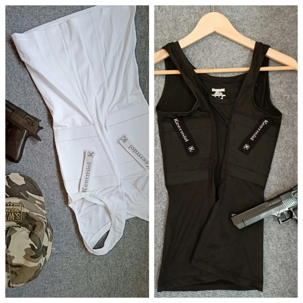 Womens Concealed Carry Tank top Tactical holster shirt Workout Confidence LeggingConcealment carry gun activewear self defense | Спорт и