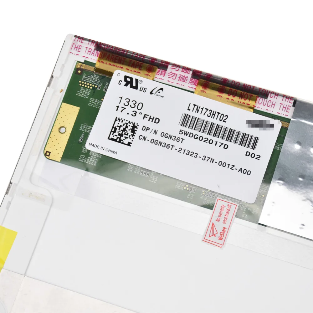 17.3inch 120HZ LED LCD Screen 0GN36T LTN173HT02-D02 For DELL Alienware M17*17R | Компьютеры и офис