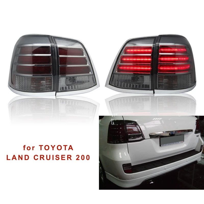 Задние фонари для TOYOTA LAND CRUISER 200 2007 2008 2009 2010 2011 2012 2013 2014 пара задних фонарей