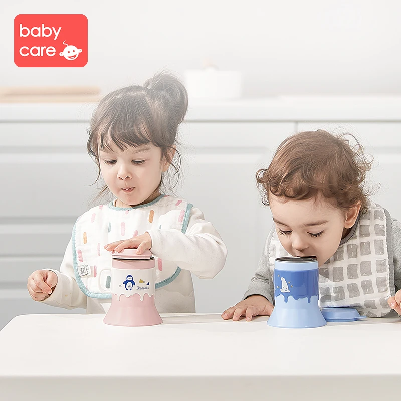 Вакуумная фляга Babycare из нержавеющей стали 230 мл с рисунком мультфильма теплая