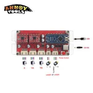 S1 USB CNC 2-осевой контроллер шагового двигателя материнская плата DIY Лазерный гравер гравировальный станок материнская плата