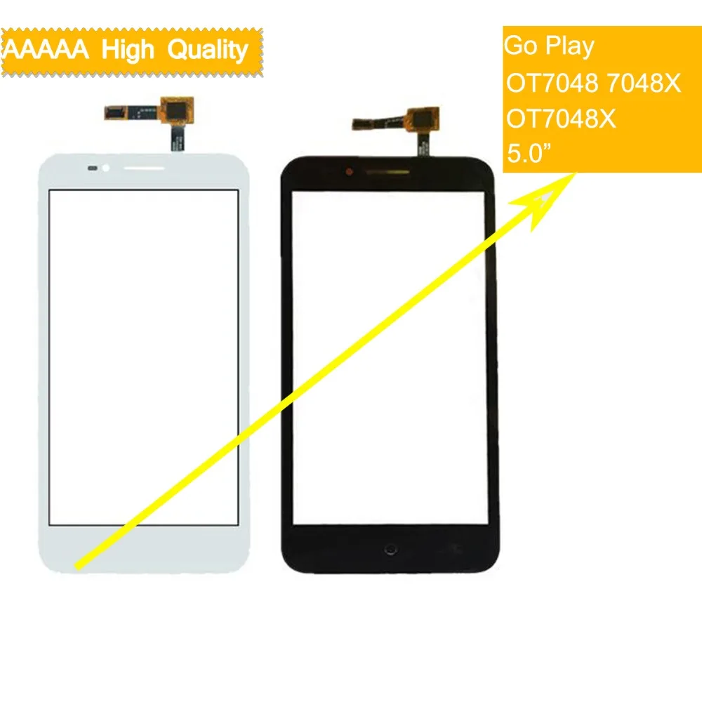Оригинальный сенсорный экран 7048 дюйма для Alcatel One touch Go Play OT 7048X OT7048X дигитайзер