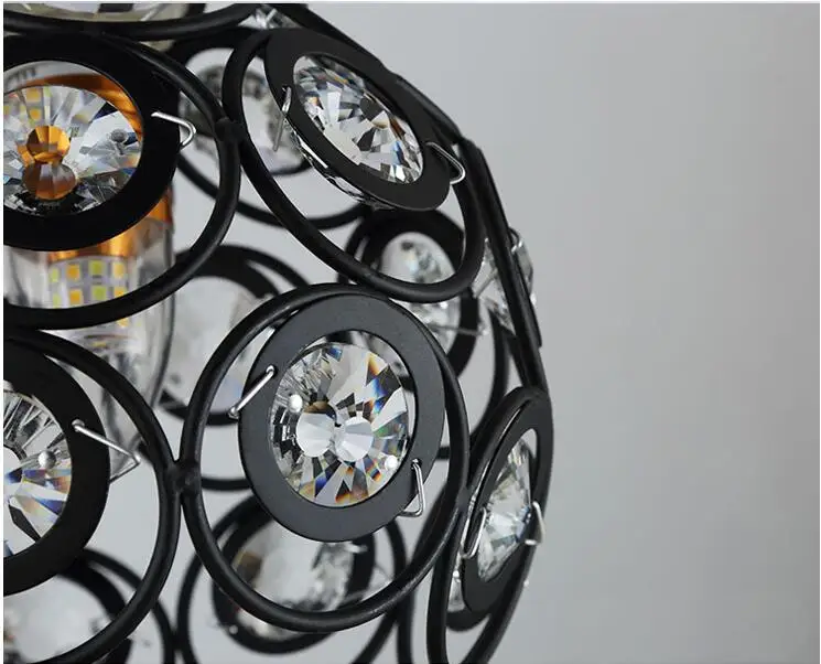 

Modern Crystal LED Crystal Chandelier E27/26 AC110-260 Crystal Lamp / Lighting Fixture LED Light Diameter 190mm Pendant