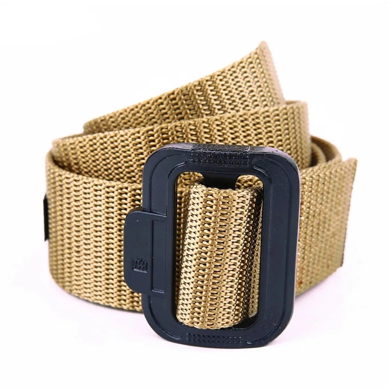 Military Tactical Belts 2 Inch 120cm Hunting Belt Hiking Accessories Armygreen Army Combat Waistband Autumn Utility Unisex |