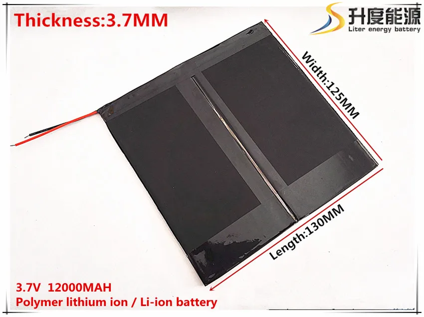 

1pcs [SD] 3.7V,12000mAH,[37125130] Polymer lithium ion / Li-ion battery for TOY,POWER BANK,GPS,mp3,mp4,cell phone,speaker