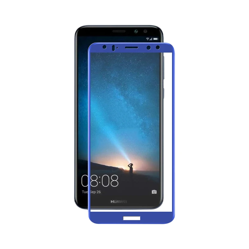Protective glass Red Line for Huawei Nova 2i/Honor 9i/Mate 10 Lite Full Screen blue | Мобильные телефоны и аксессуары