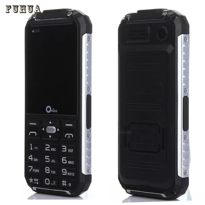 Оригинальный Oeina XP6000 двойной фонарик прочный мобильный телефон металлический