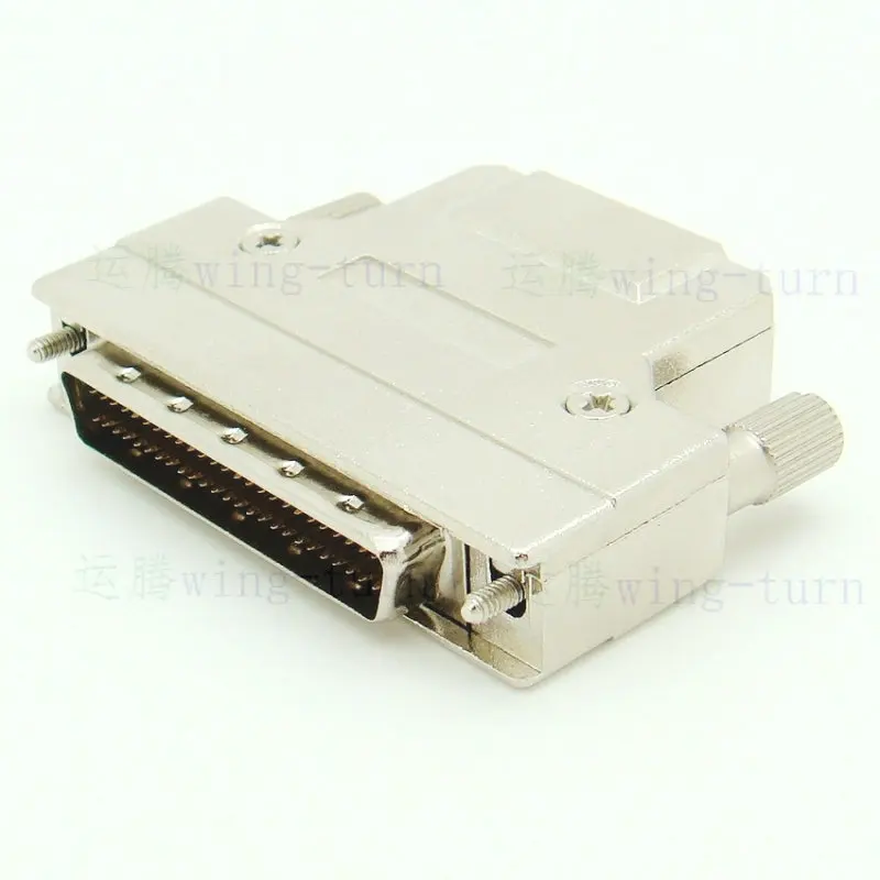 MD50M-AS SCSI соединитель, железная оболочка типа HPDB50 Pin HPDB 50 Pin Cored Wire Male Plug