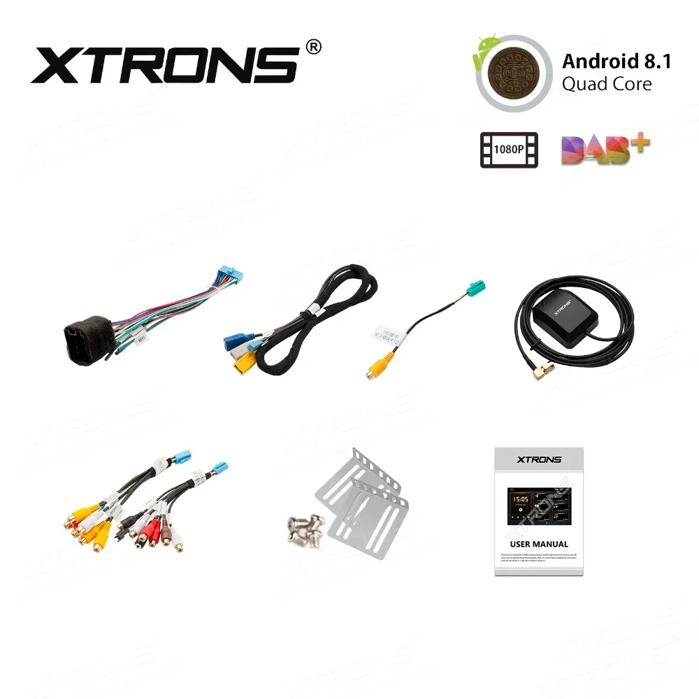 XTRONS Универсальный 7 &quotголовное устройство Android 8 1 Автомобильный мультимедийный
