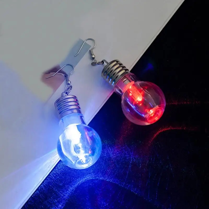 Светодиодная лампа кулон серьги креативный светящийся обруч вечерние клубная
