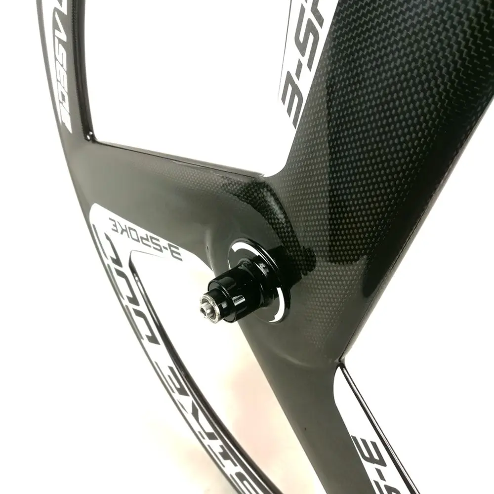 BIKEDOC китайские карбоновые колеса трек 700C фиксированная шестерня клинчерная 23 мм