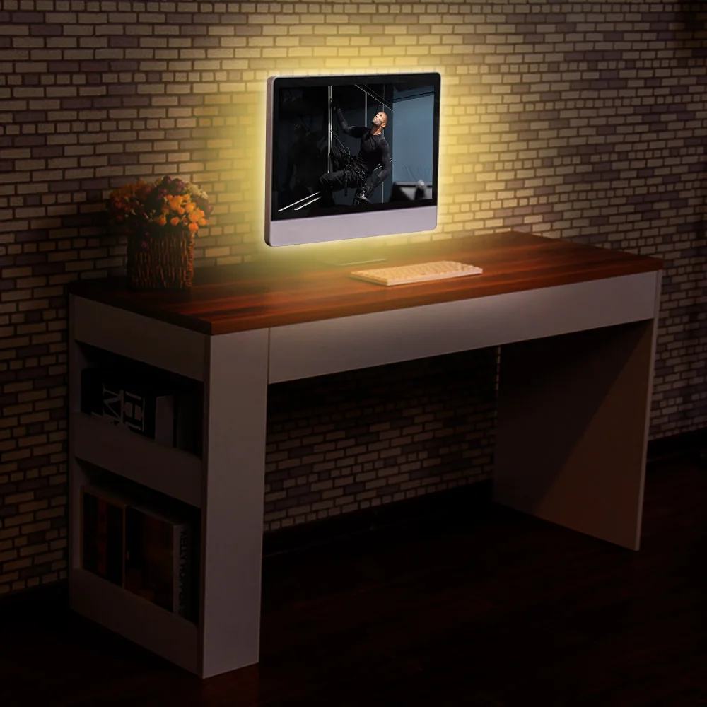 2 шт. теплый/холодный белый Светодиодный свет полосы для дома Спальня