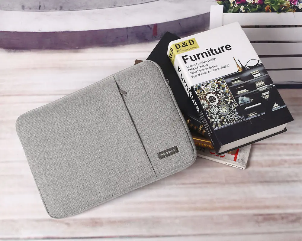new fashion laptop tablet notebook carry sleeve case bag pouch cover for macbook hp lenovo dell acer dell 11 12 13 15 inches free global shipping