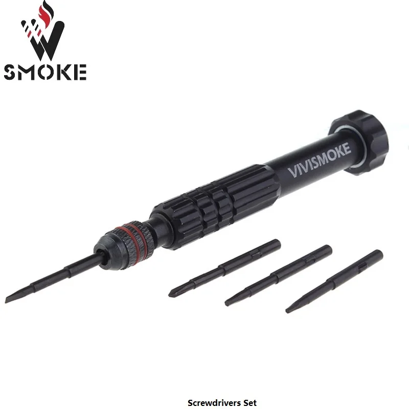 

Vivismoke Screwdrivers Set 4 in 1 Multifunction for RDA RTA Handle Repaired Tool