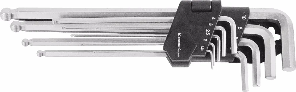 Набор ключей шестигранных с шаром КРАТОН 9 шт|hex set|key hexball hex |