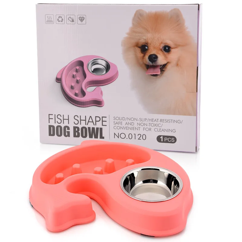 Долговечная медленная кормушка для собак Gamelle Chat миски Cachorro Comedouro миска еды