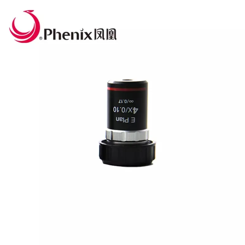 Phenix microscope 4X 10X 40X 100X Infinity Plan Achromatic Objective lens Excellent Optical System for PH100 Series | Инструменты