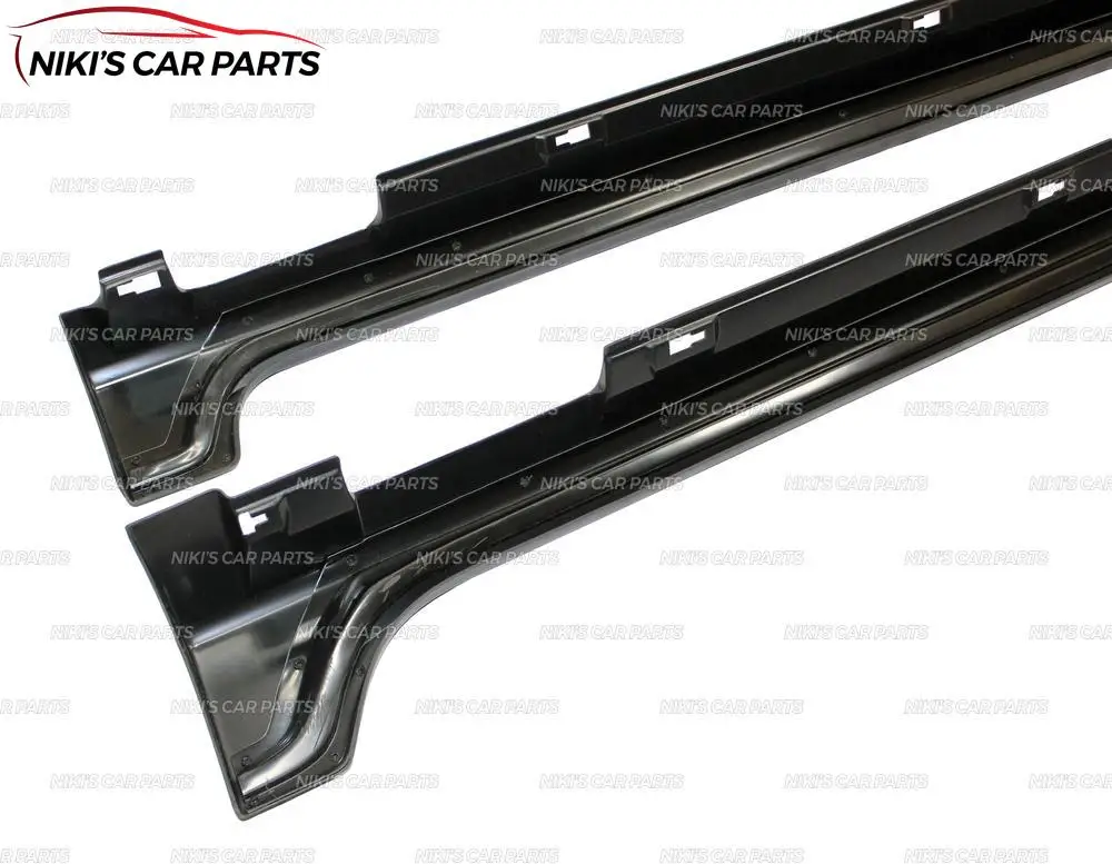 Накладки на пороги для внешней двери чехол для Mazda 3 BK 2003-2008 боковые юбки ABS пластик обвес комплект аэродинамических подушечек для спортивного стайлинга автомобиля