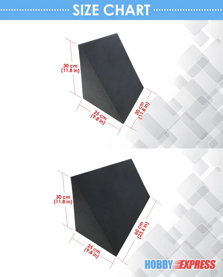 Угловая ловушка для басов Arrowzoom 23 6x11 8x9 8 дюйма (60x30x25 см) студийная