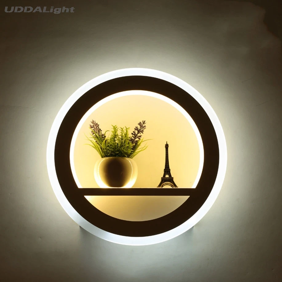 Настенная лампа 25 Вт для спальни акрил современный 28 см|lamp led wall|wall lamp ledled wall light |