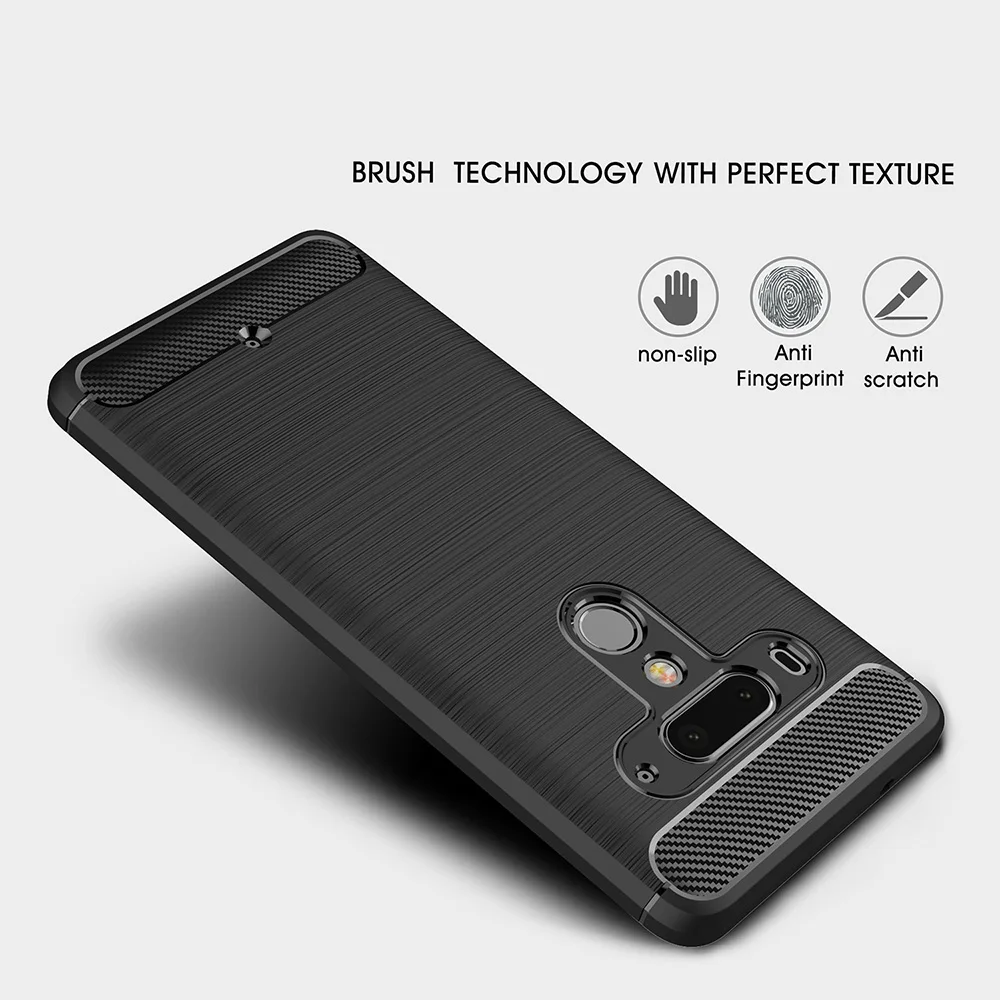 For HTC U12 Plus Case U12+ U12Plus Carbon Fiber Celular Soft Phone Bags Cases for Desire 12 U11 Eyes Life Coque | Мобильные телефоны