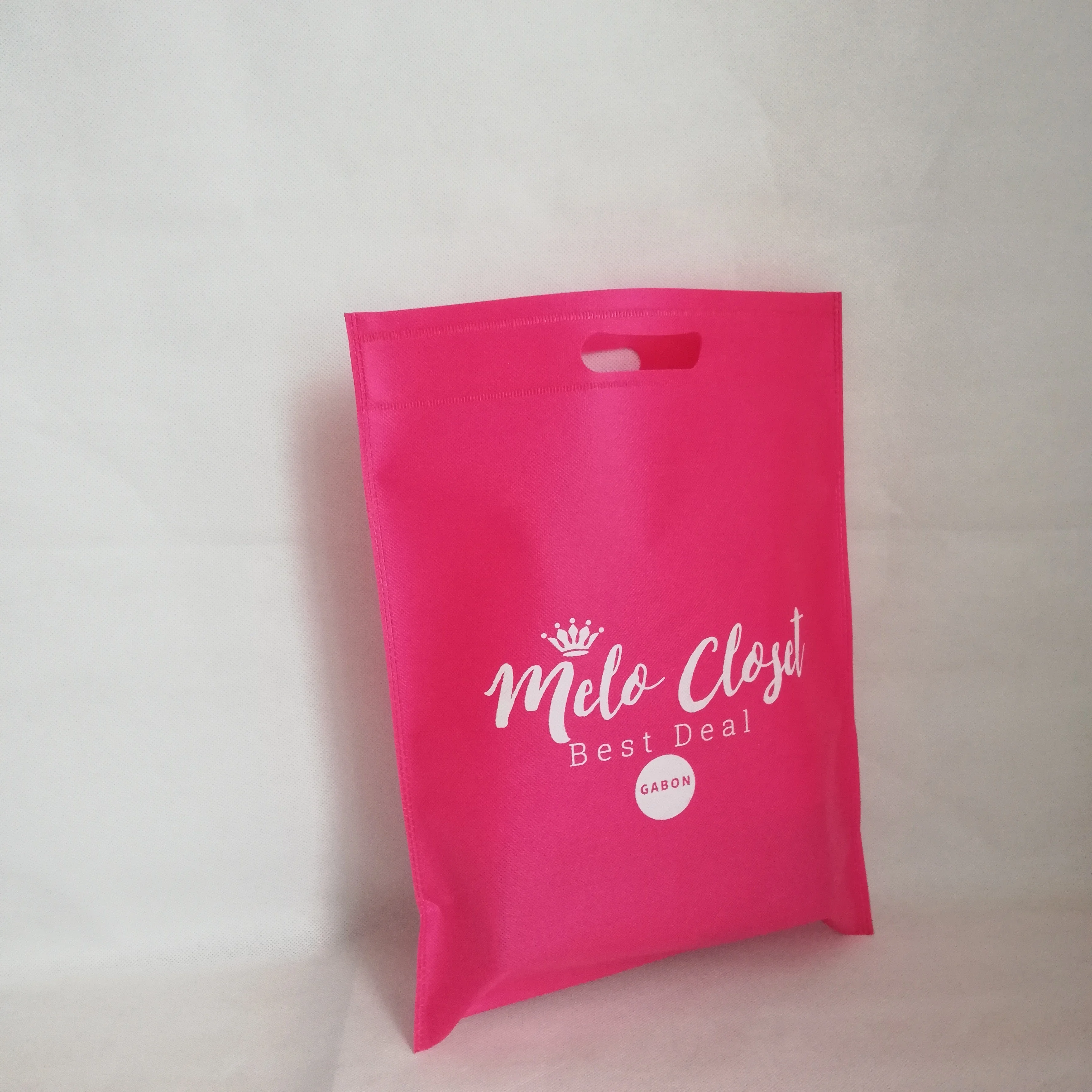 500 шт. индивидуальная Подарочная коробка сумки с ручкой экологически чистые