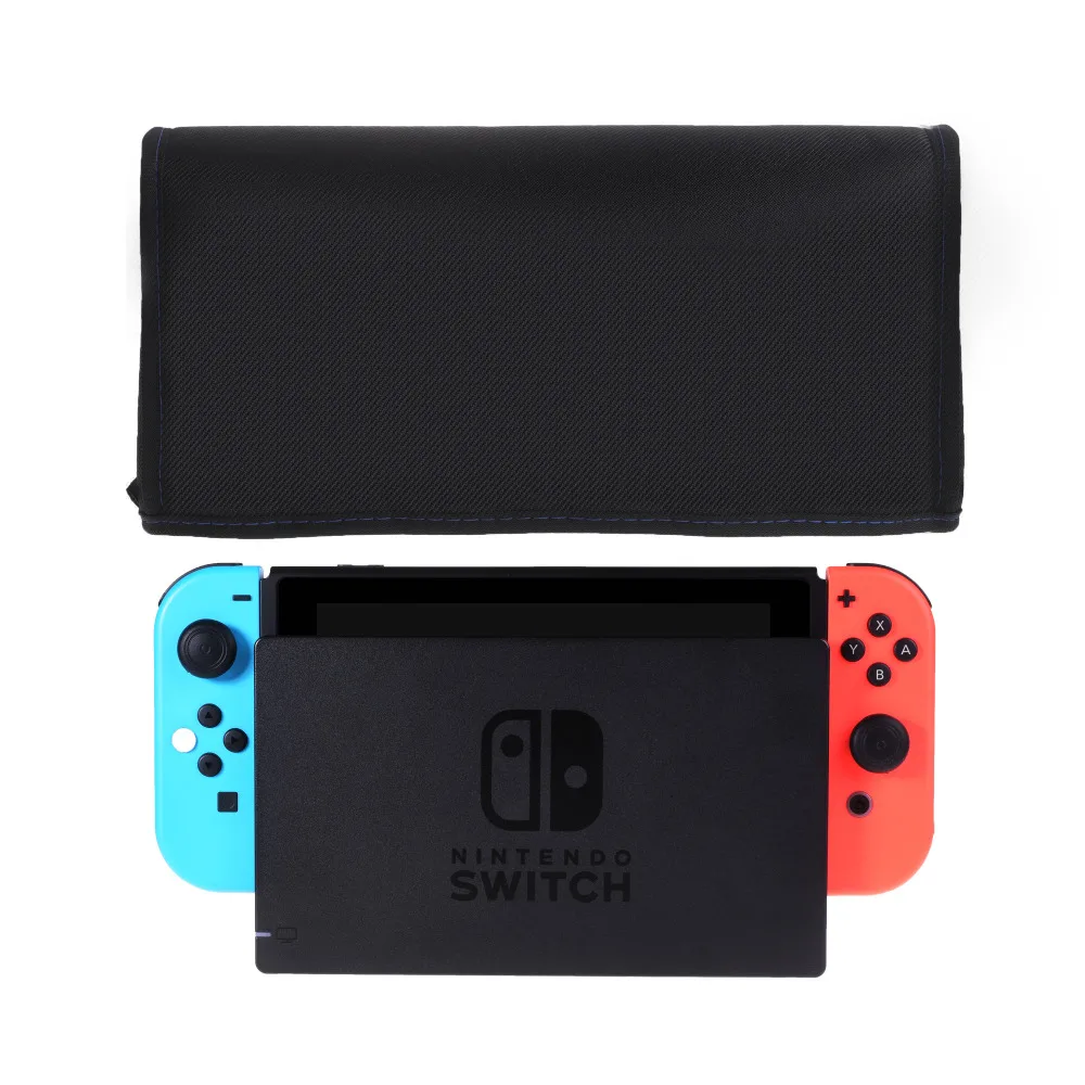 Премиум пена нейлон защита от пыли Чехол сумка для nintendo переключатель зарядки ЖК
