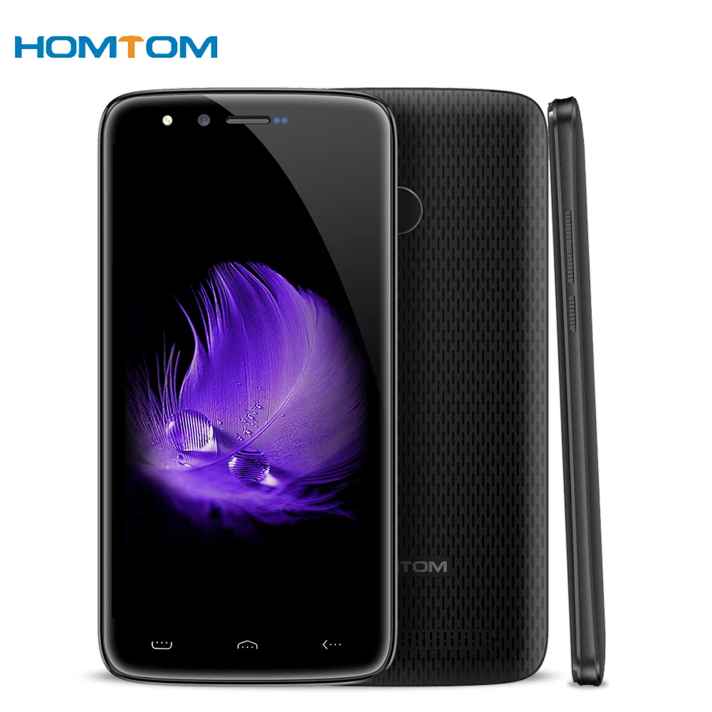HOMTOM HT50 3 ГБ Оперативная память 32 Встроенная смартфон 5 дюймов с отпечатками