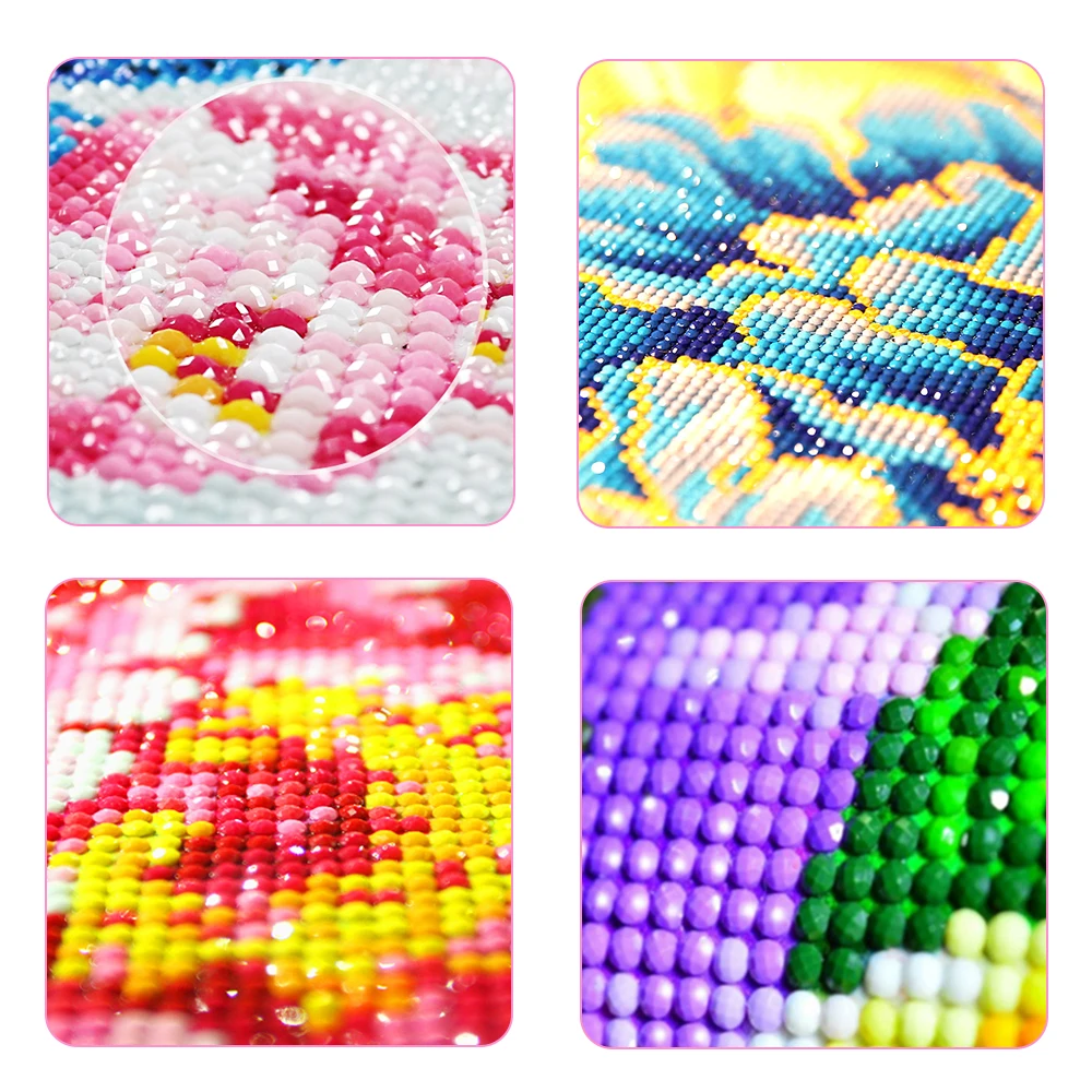 Пейзаж Цветок Алмаз Живопись Вышивки Крестом Горный Хрусталь 5D DIY Китайский