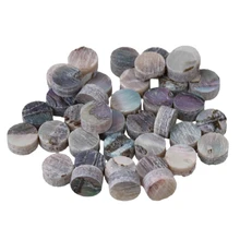 Yibuy100 шт 4 мм красочная Abalone инкрустация грифа точки для мандолина